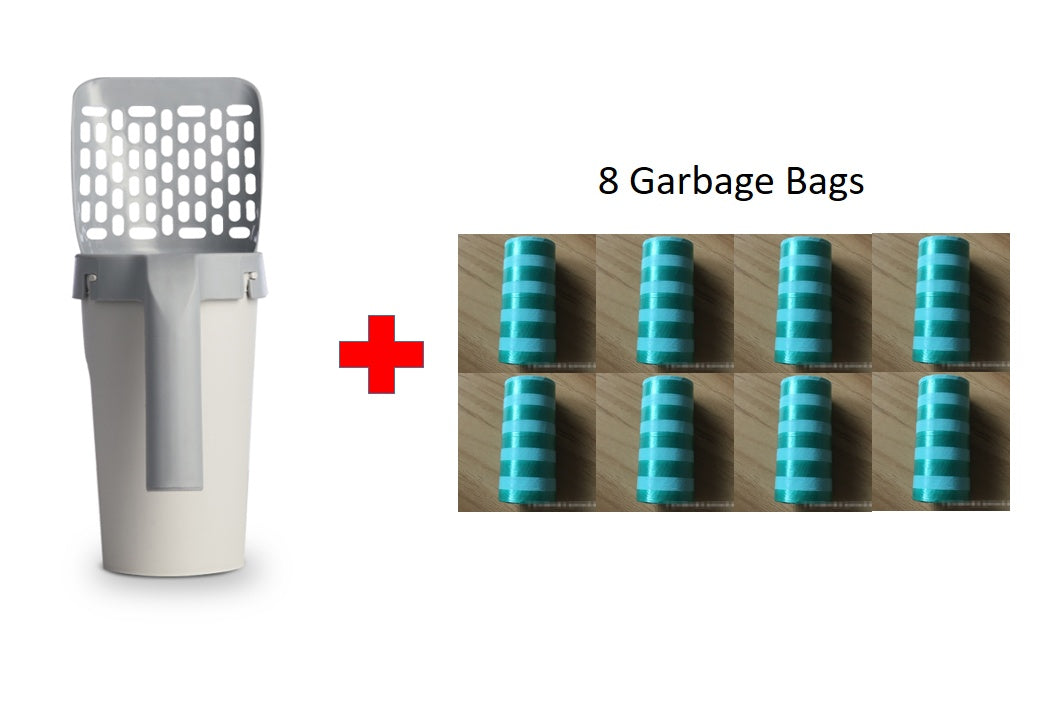 Cat Litter Scoop with Storage Box – Easy Waste Disposal