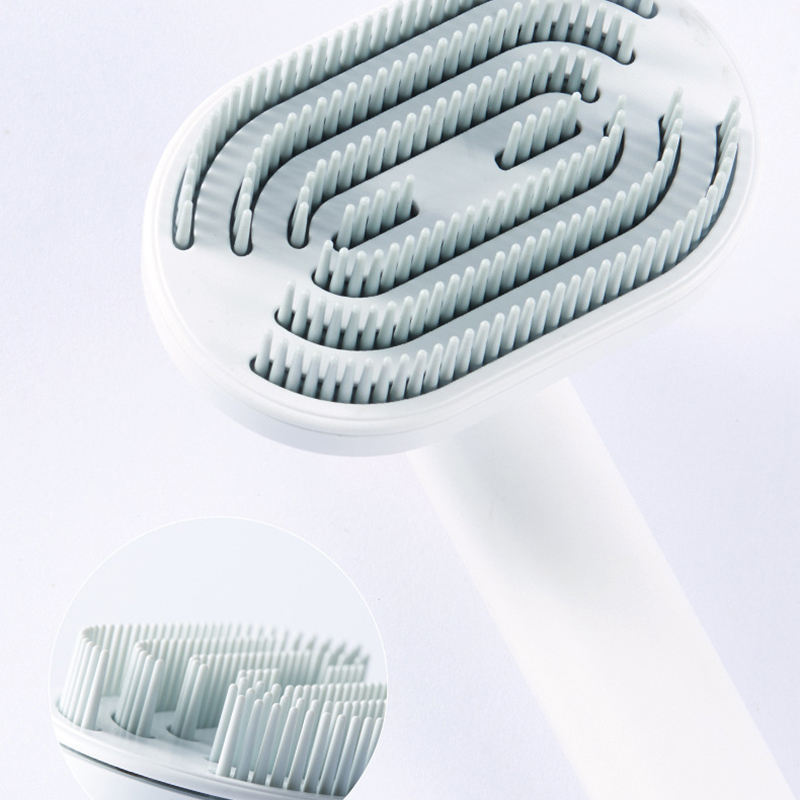 Pet Grooming Brush – Self-Cleaning Deshedding Comb for Cats & Dogs
