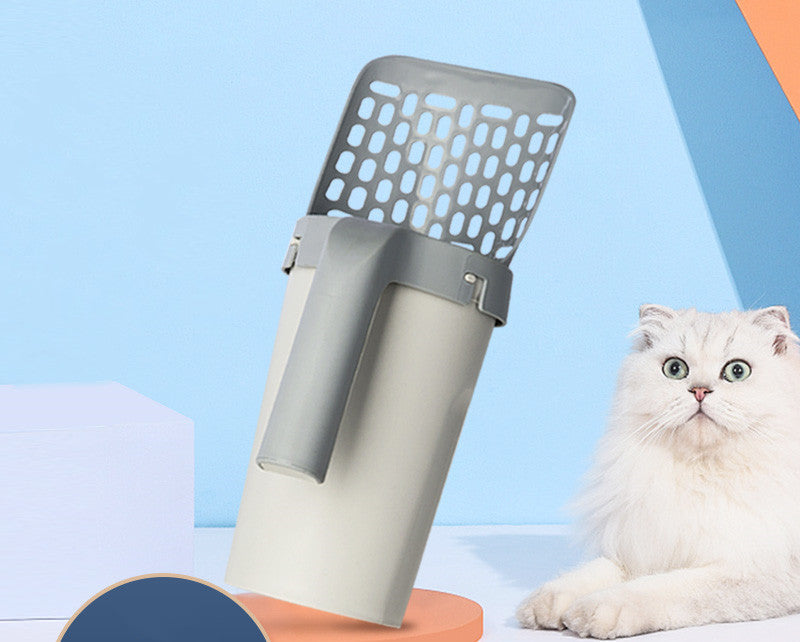 Cat Litter Scoop with Storage Box – Easy Waste Disposal