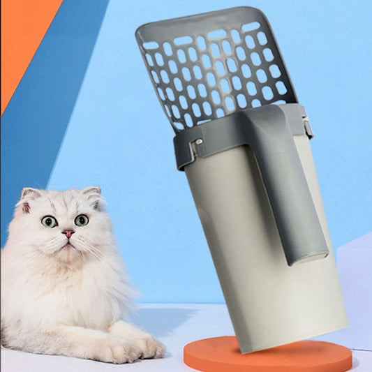 Cat Litter Scoop with Storage Box – Easy Waste Disposal